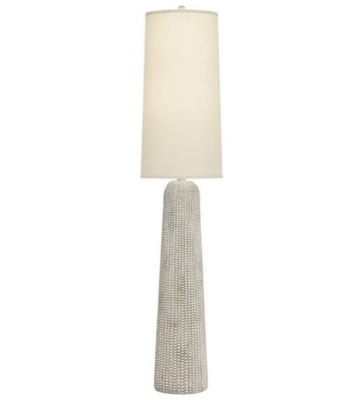 Regency Hill Leisa Sand Finish Modern Floor Lamp